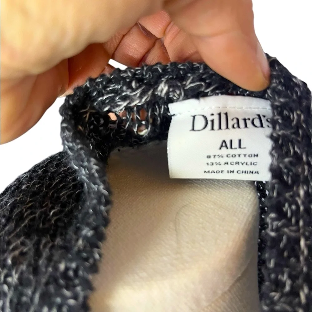 ~ Dillard’s Long Carnahan Gray Women's Sweater All Sizes‎